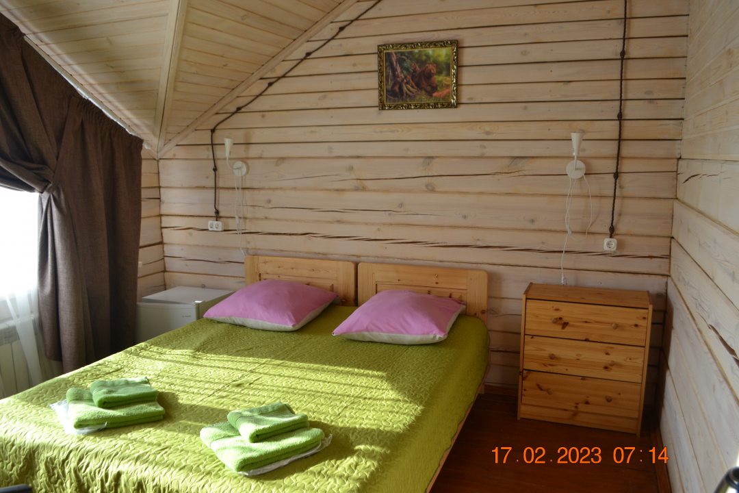 Двухместный (Улучшенный двухместный номер с видом на Байкал) гостевого дома Гавань Листвянка