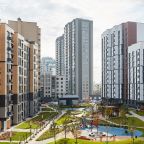 Детская площадка, Апартаменты MGApartments Новые 3х ком с джакузи и 2 ванные Центр ЖК