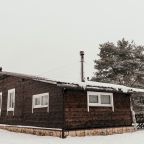 Вид дома зимой