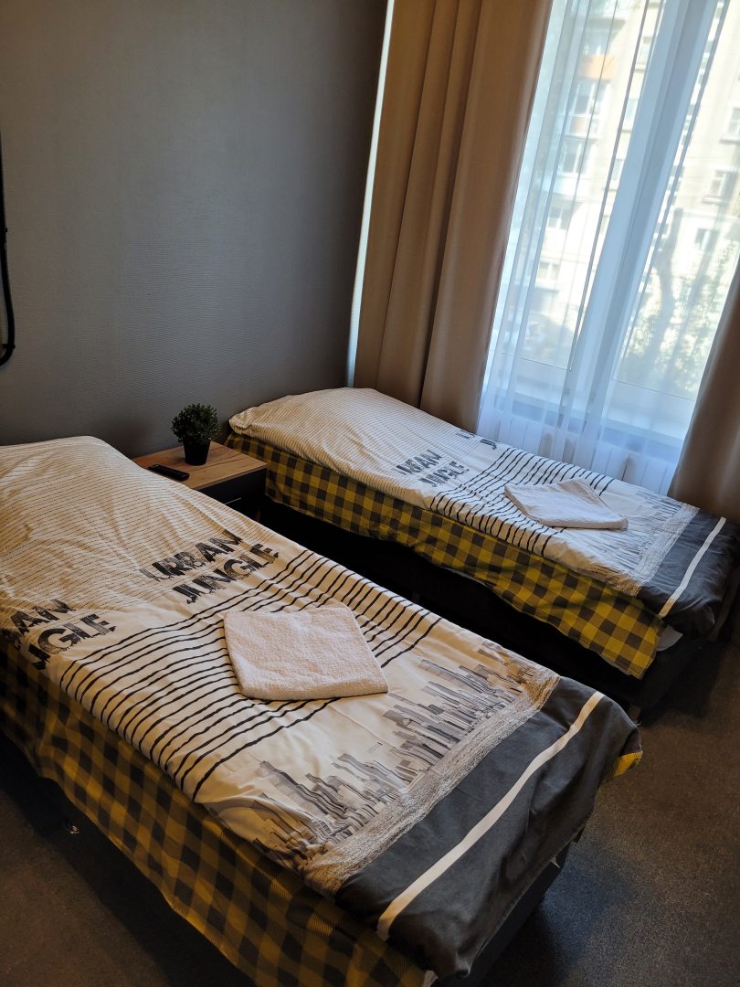 Двухместный (Номер с отдельными кроватями, две штуки) хостела Динамо Loft, Екатеринбург