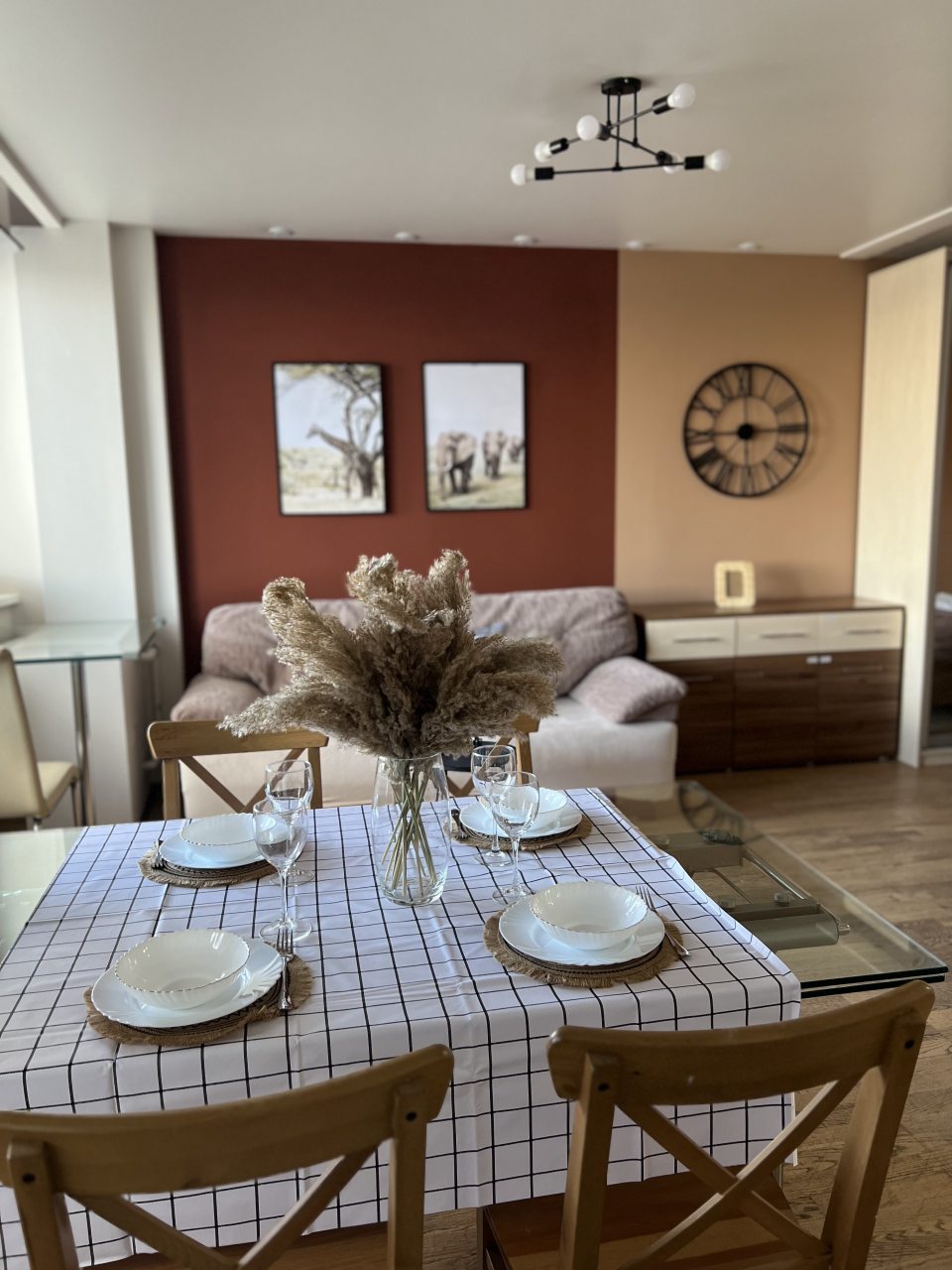 Апартаменты (Квартира-студия 48м² комфорт класса с евроремонтом (9 этаж)), Апартаменты UraganAPART на Новокузнецкой