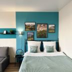 Апартаменты (Квартира-студия 45м² комфорт класса с евроремонтом (6 этаж)), Апартаменты UraganAPART на Новокузнецкой