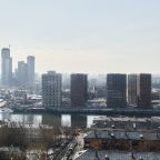 Вид на реку, Апартаменты UraganAPART на Мукомольном