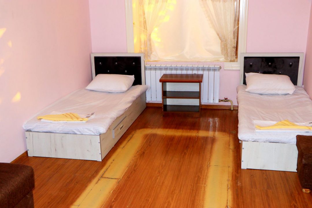 Двухместный (Dormitory Room Mixed) хостела O'zbek Hotel, Андижан