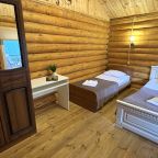 Спальня в 2-х комнатном 1-но этажном домике.