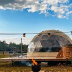 Коттедж (Геокупол Премиум "Мечты о Париже"), Глэмпинг Vazuza Love