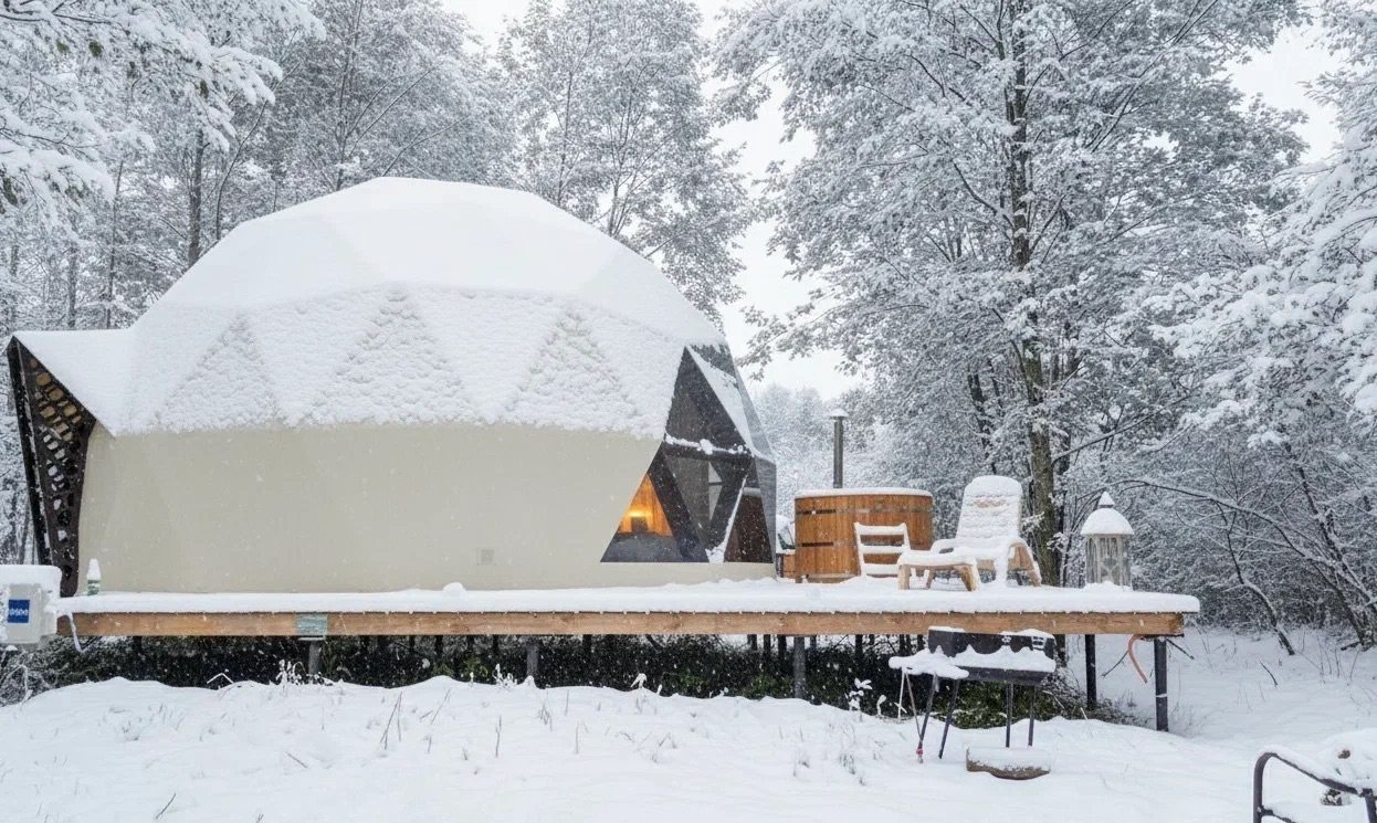 Глэмпинг Vazuza Love, Лебедки