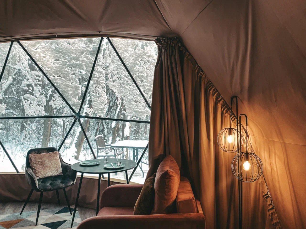 Коттедж (Геокупол Люкс 