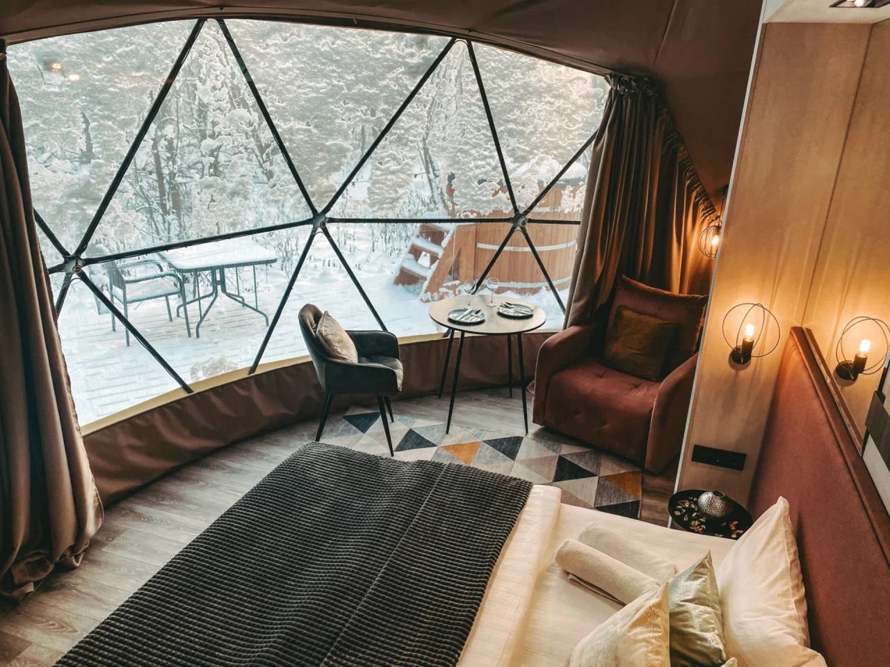 Коттедж (Геокупол Люкс 