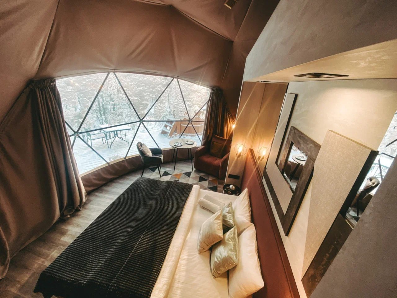 Коттедж (Геокупол Люкс 