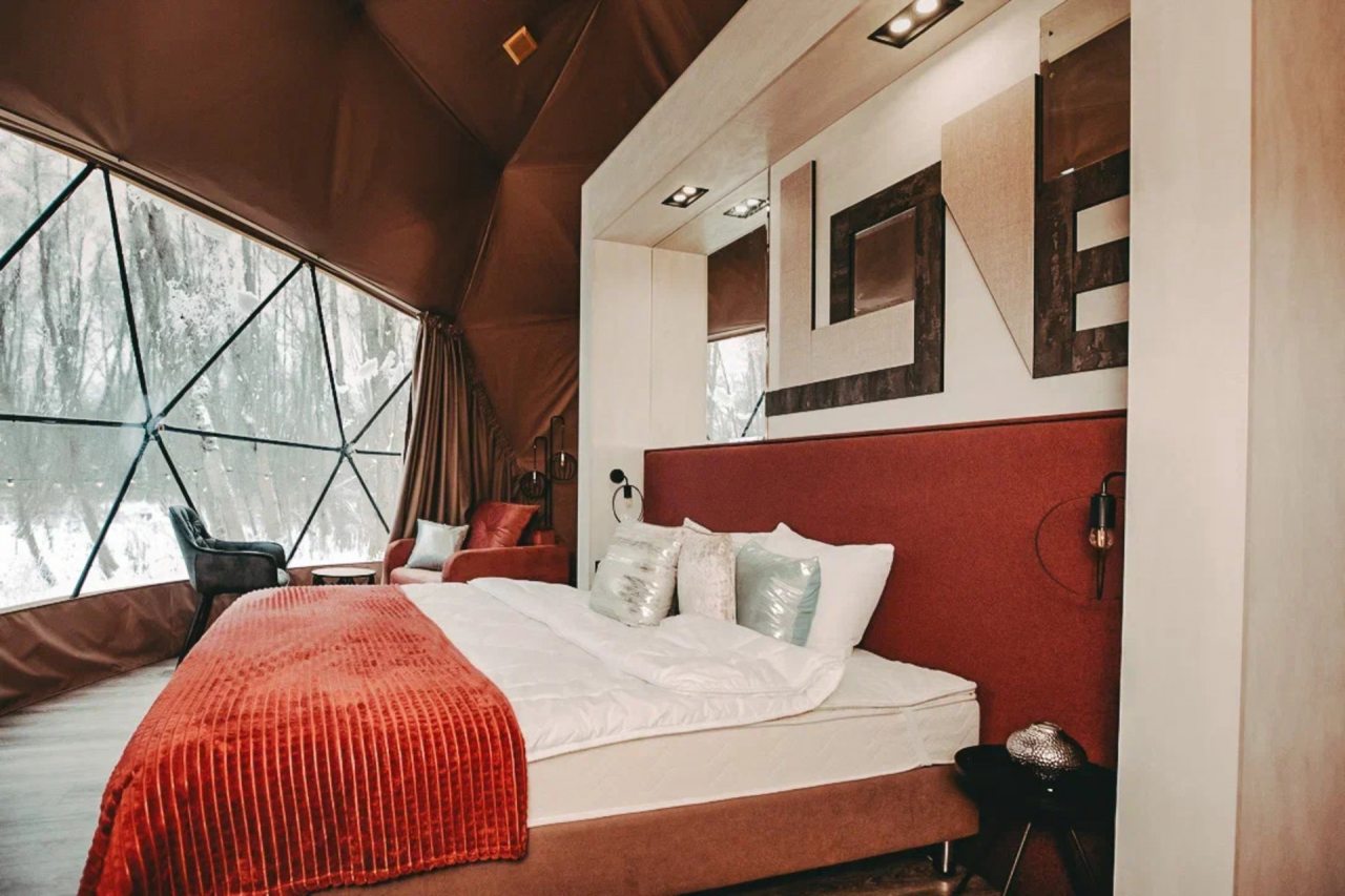 Коттедж (Геокупол Люкс 