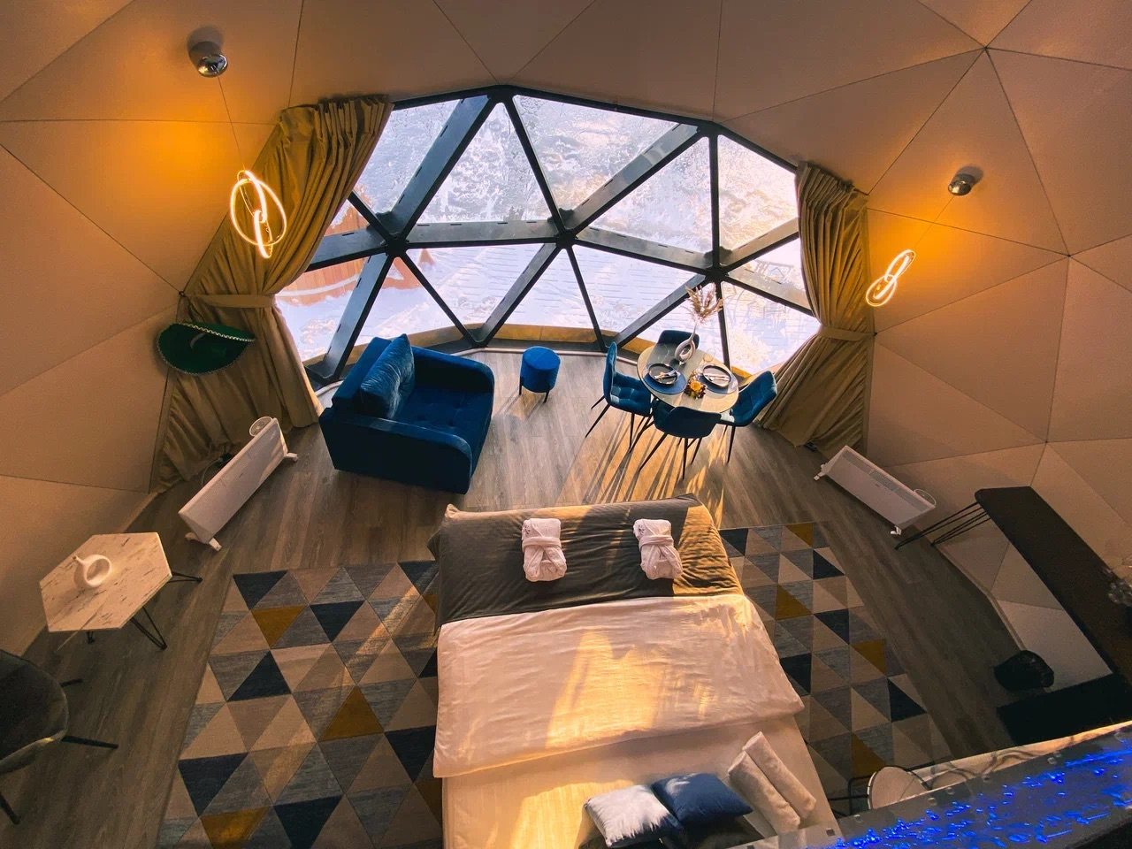 Коттедж (Геокупол Сьют 