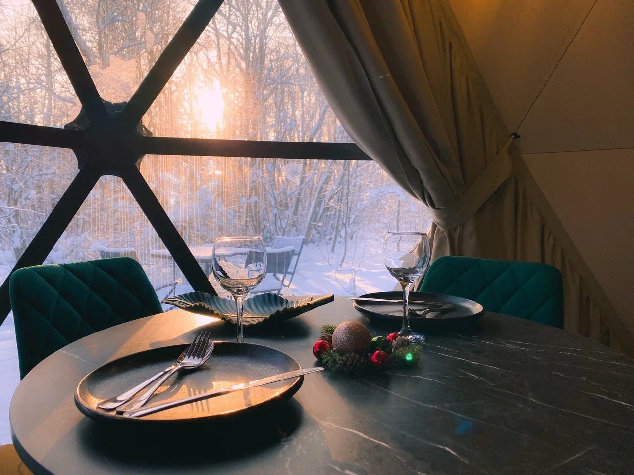 Коттедж (Геокупол Сьют 