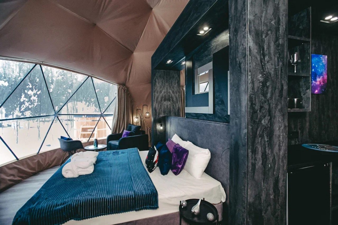 Коттедж (Геокупол Люкс 