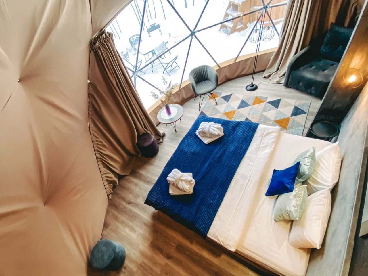 Коттедж (Геокупол Люкс 