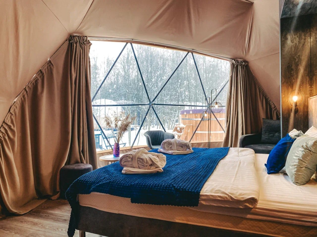 Коттедж (Геокупол Люкс 