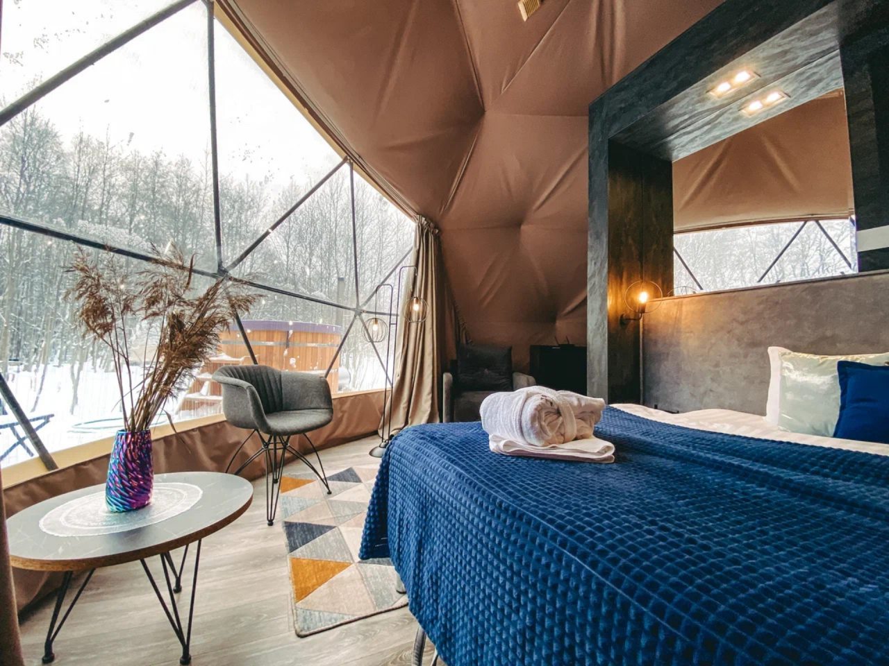 Коттедж (Геокупол Люкс 