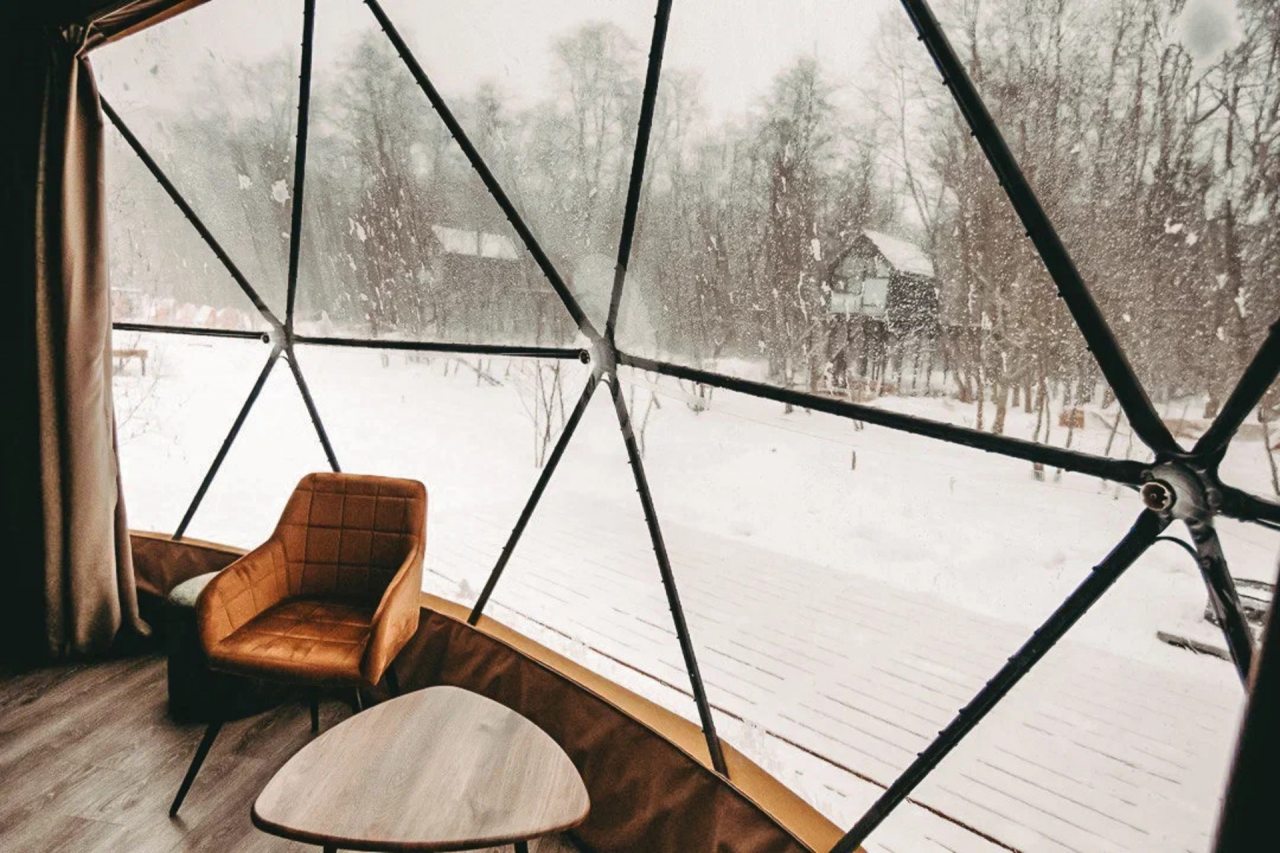 Коттедж (Геокупол Люкс 