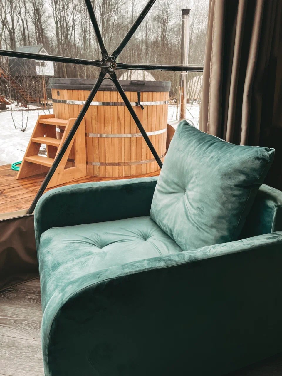 Коттедж (Геокупол Люкс 