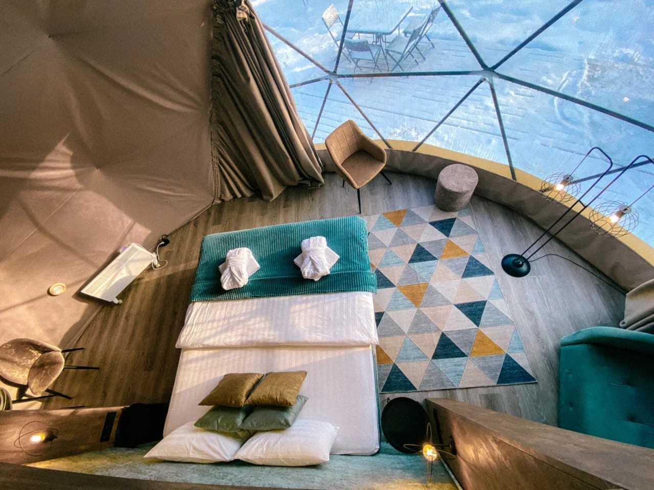 Коттедж (Геокупол Люкс 