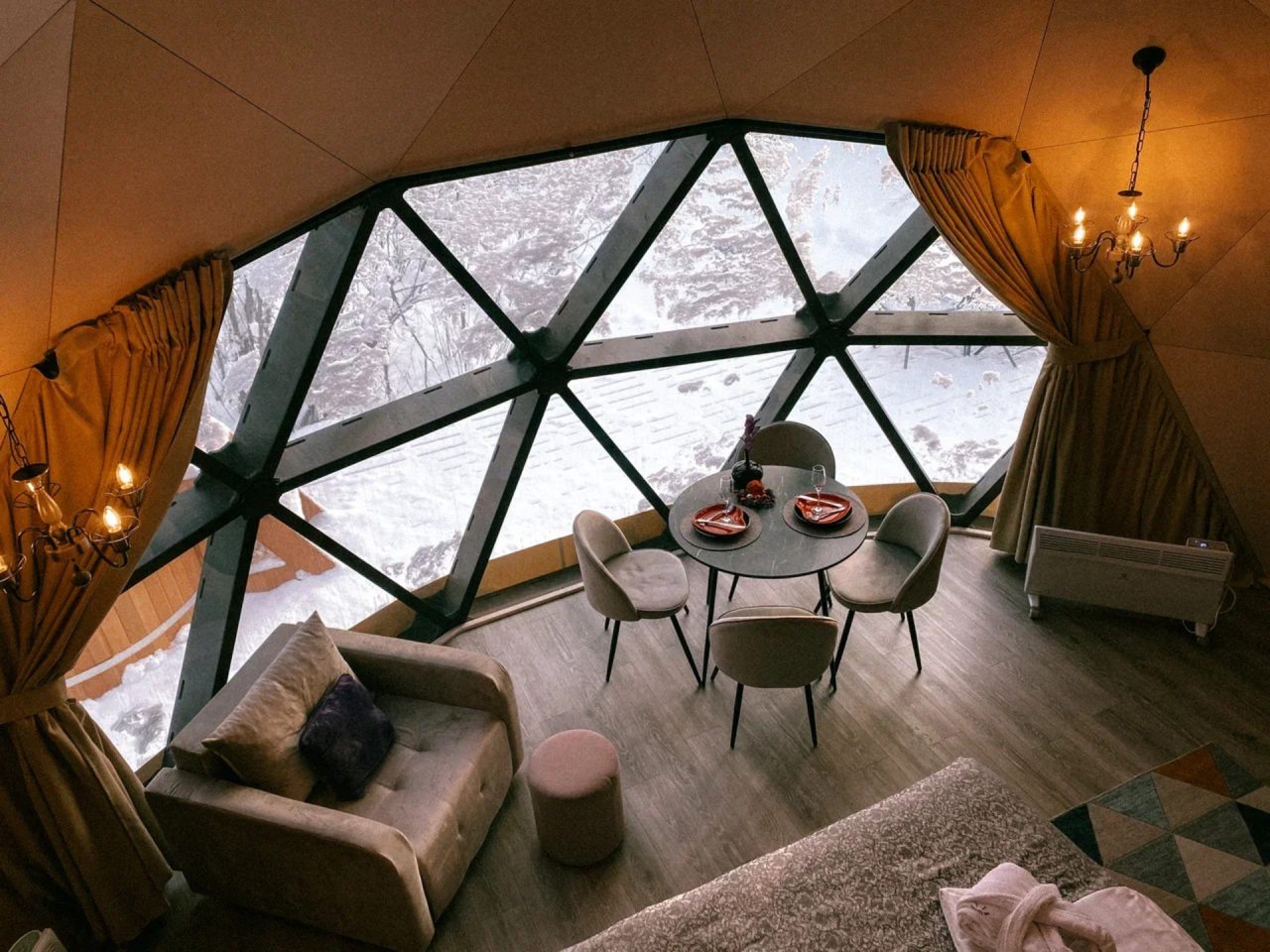 Коттедж (Геокупол Сьют 