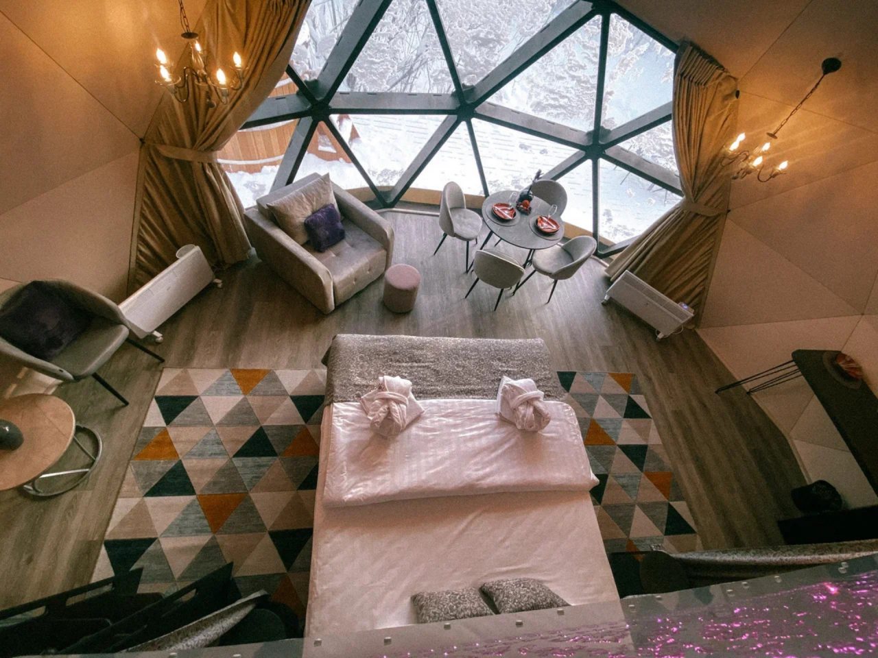 Коттедж (Геокупол Сьют 