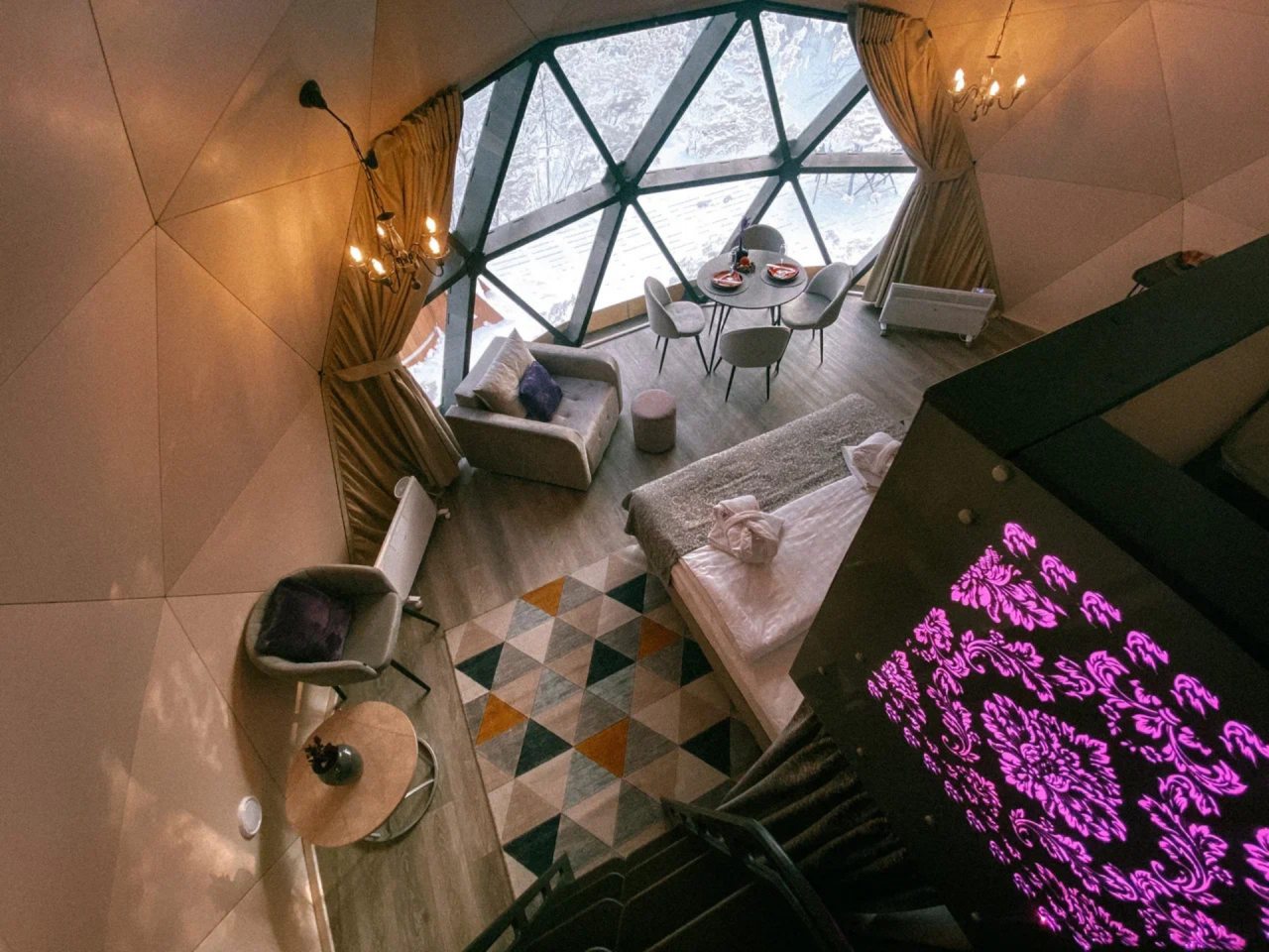 Коттедж (Геокупол Сьют 