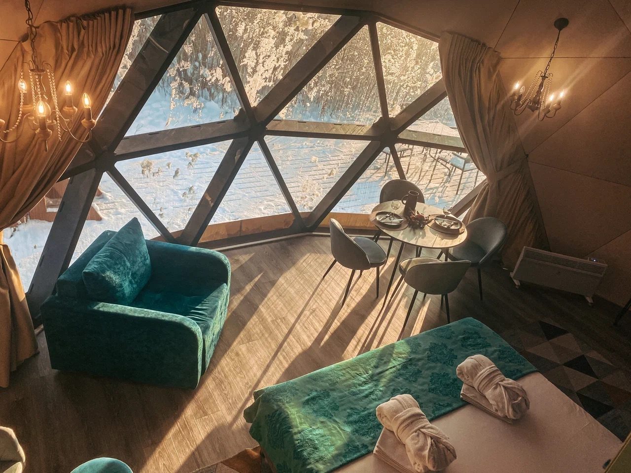 Коттедж (Геокупол Сьют 