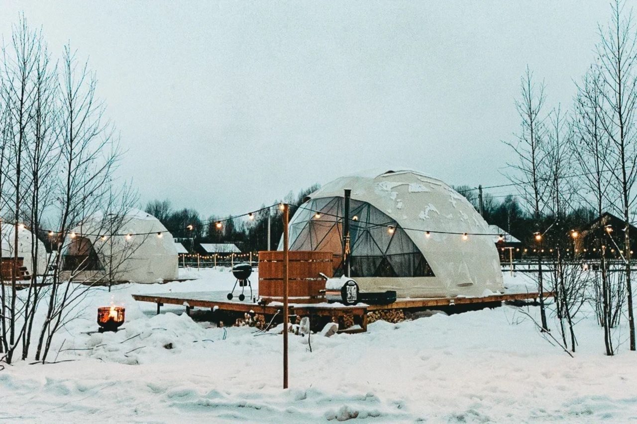 Коттедж (Геокупол Сьют 