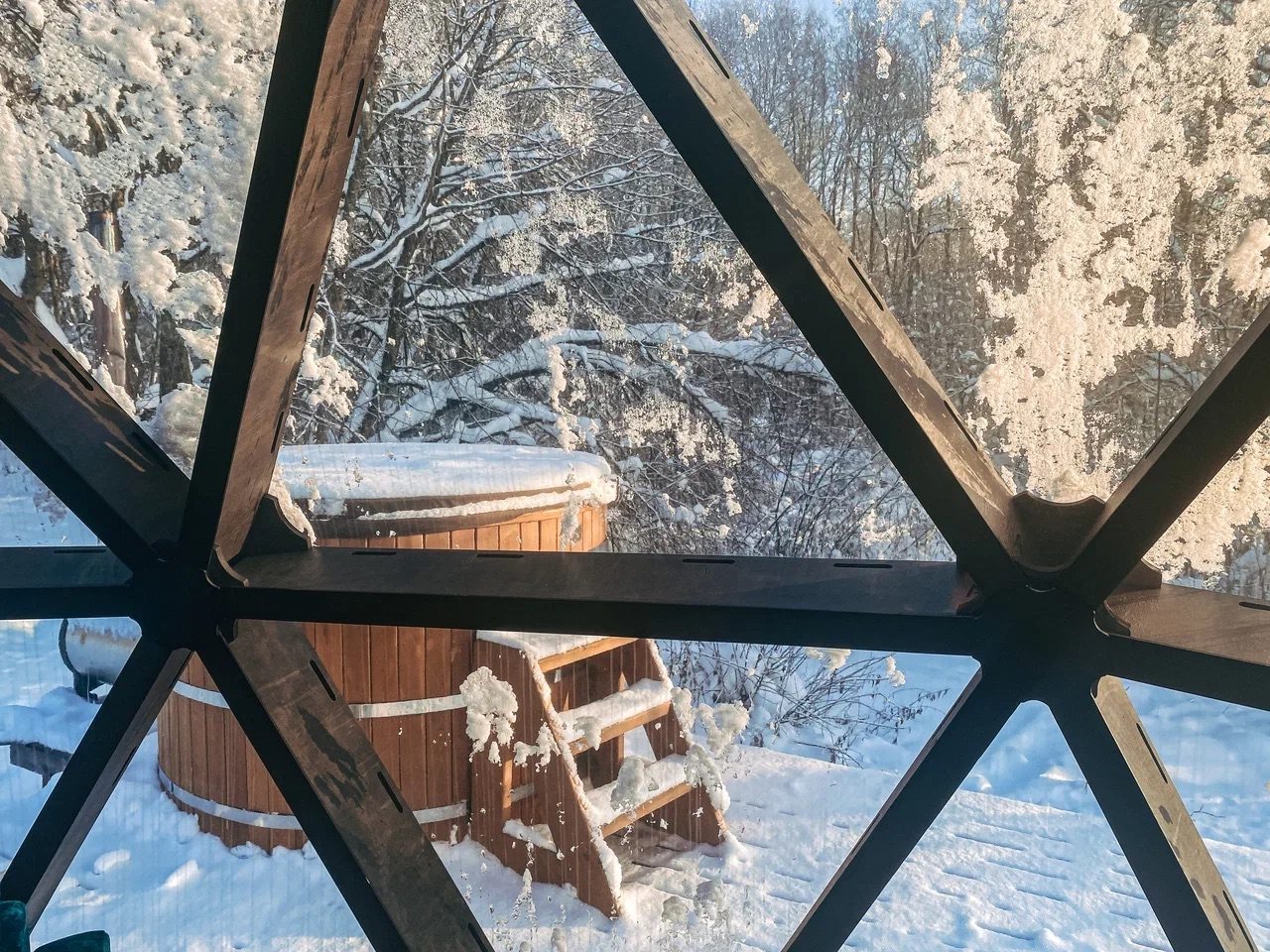 Коттедж (Геокупол Сьют 