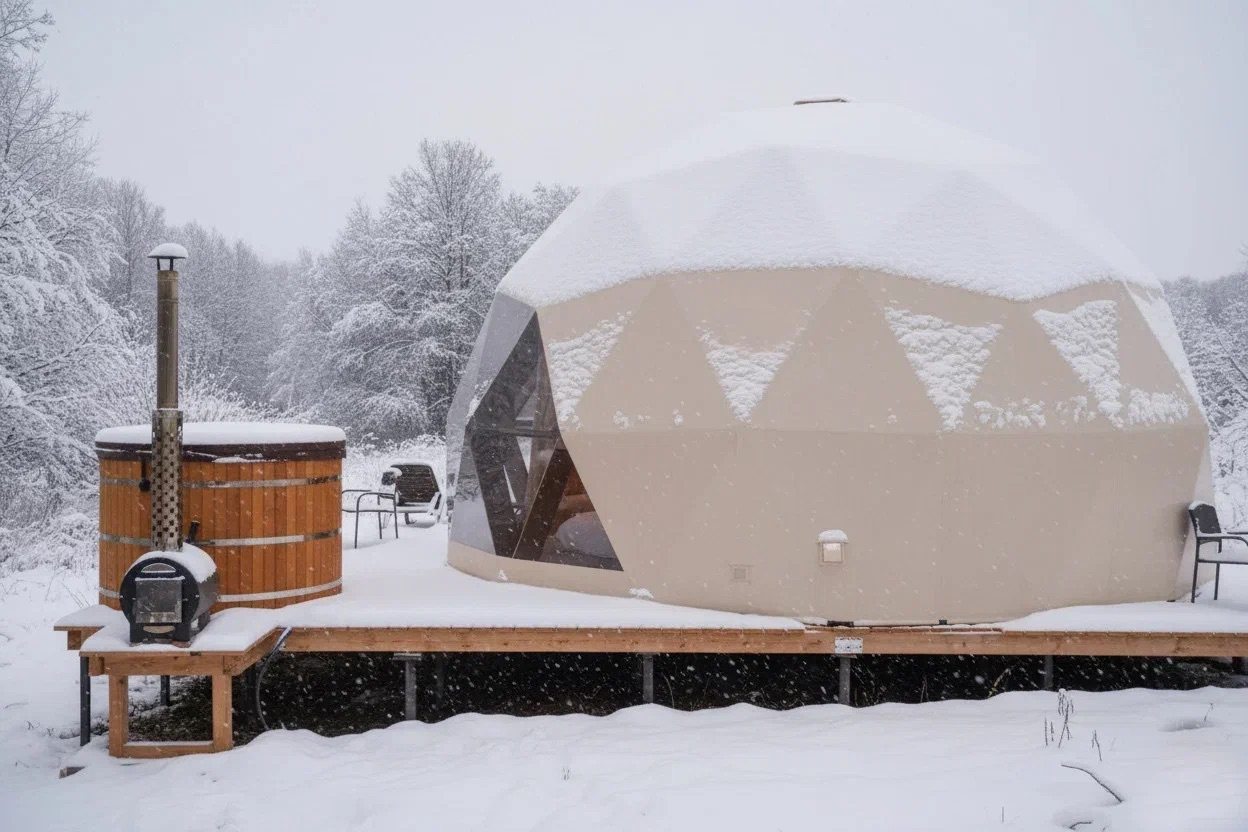 Коттедж (Геокупол Сьют 