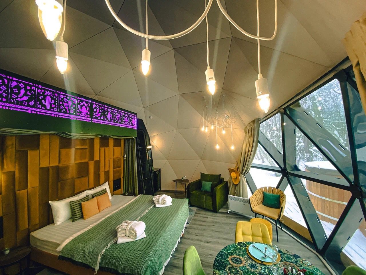 Коттедж (Геокупол Сьют 