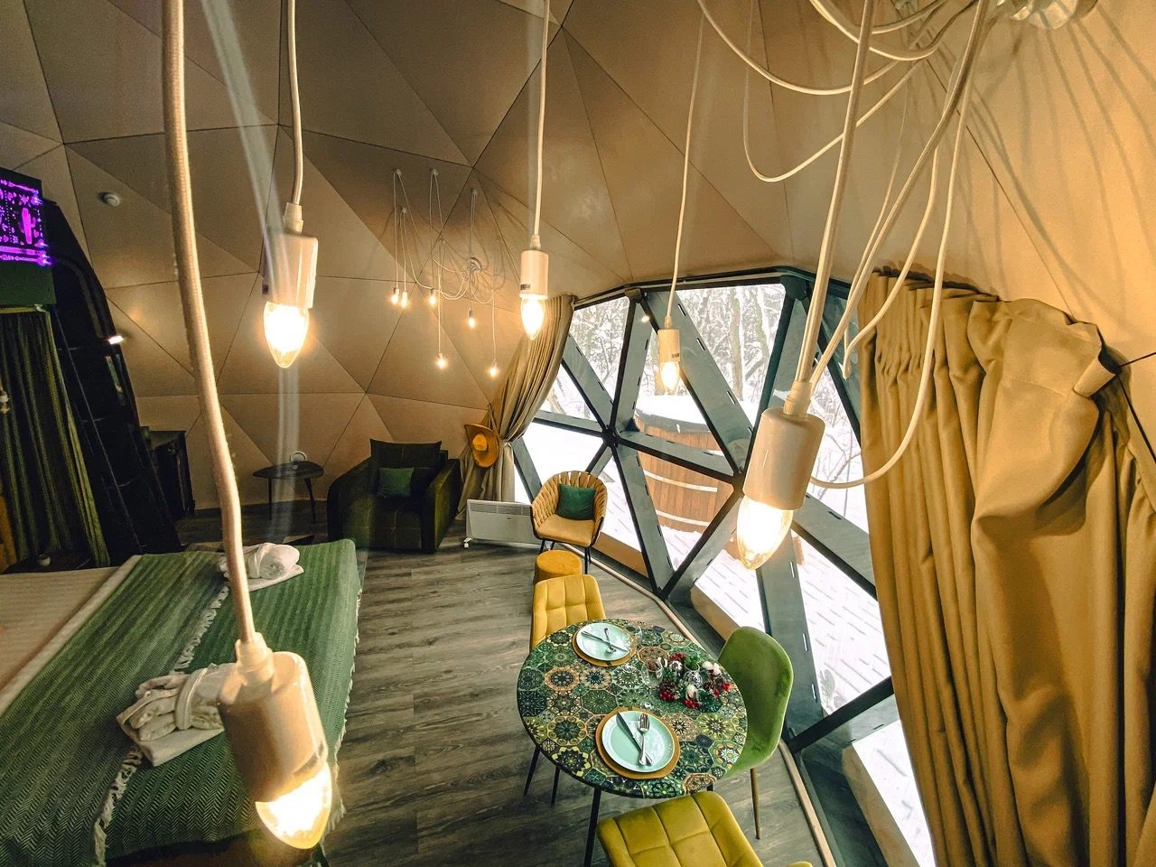 Коттедж (Геокупол Сьют 