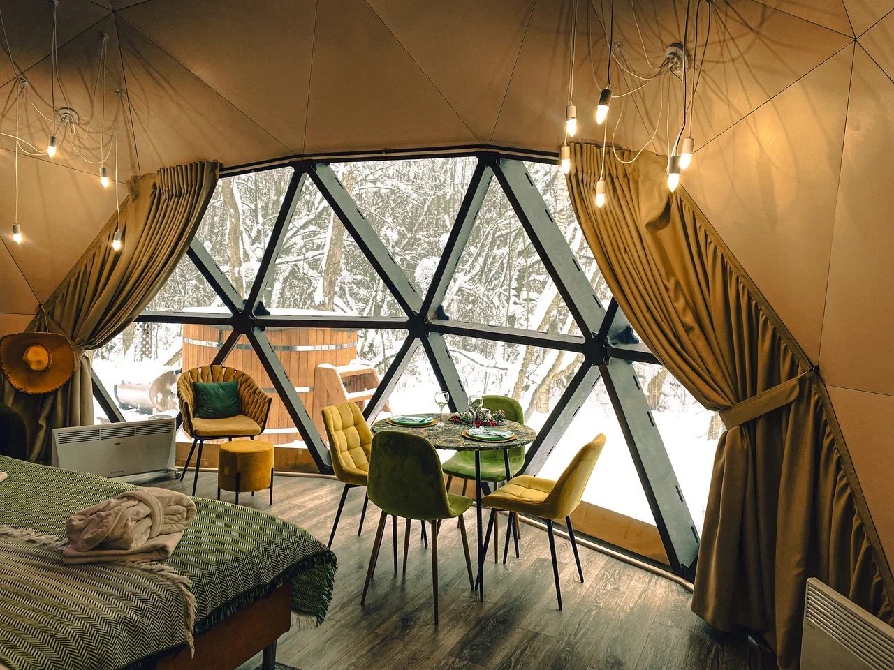 Коттедж (Геокупол Сьют 