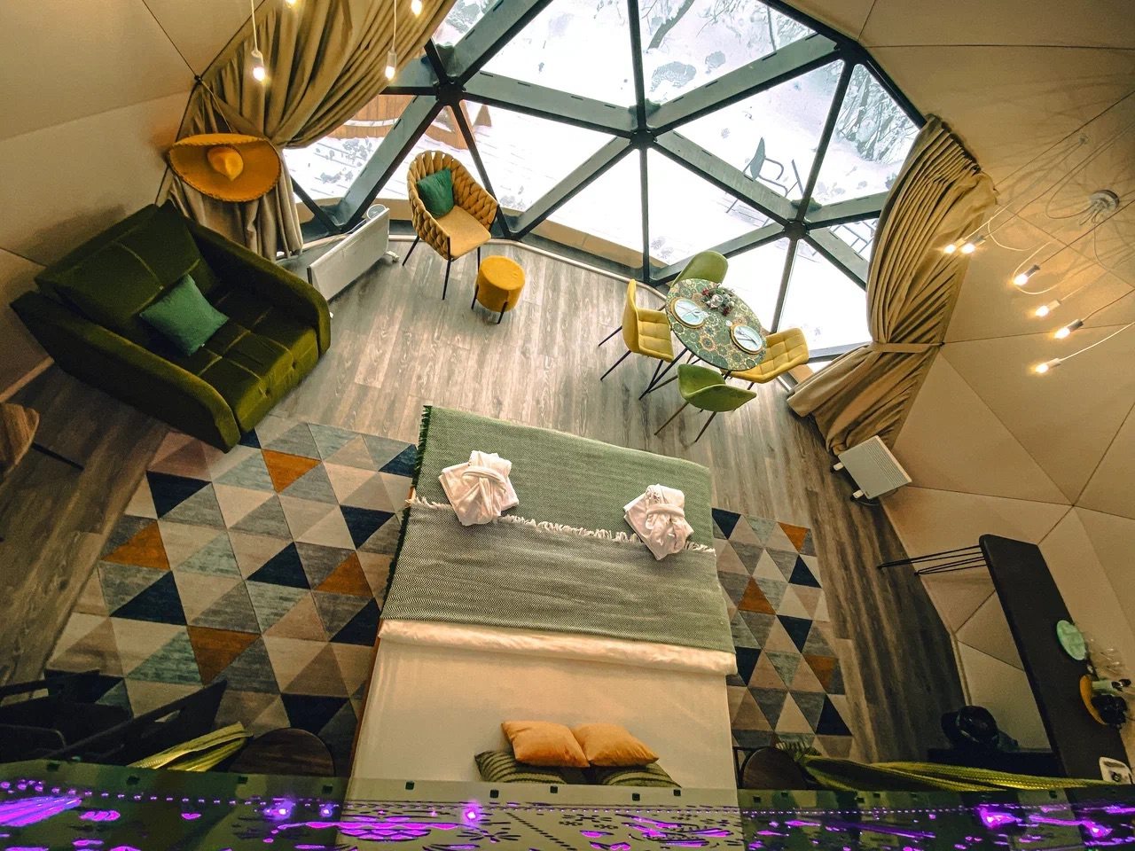 Коттедж (Геокупол Сьют 