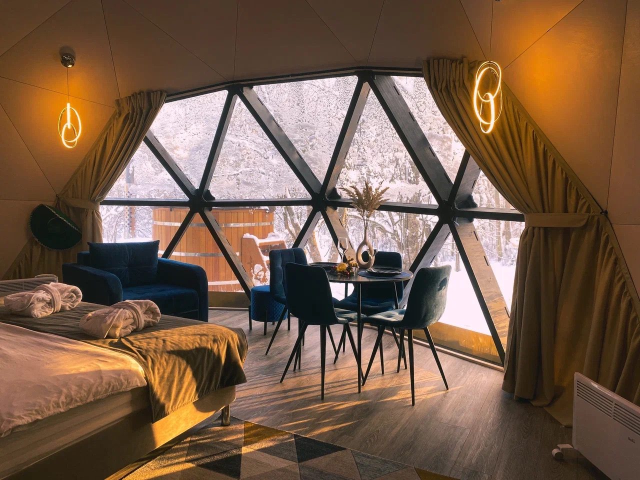 Коттедж (Геокупол Сьют 