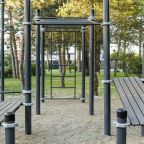 Зона workout с тренажерами на открытом воздухе