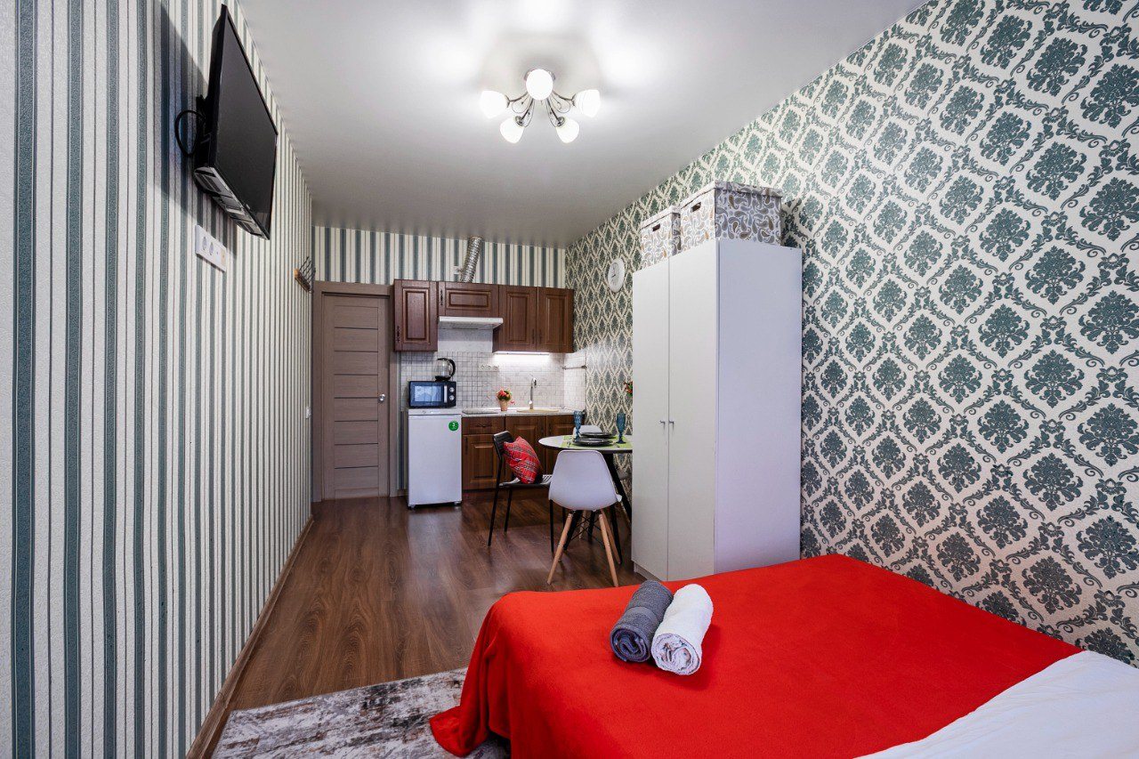 Апартаменты (Сходненская ул., дом 13. Студия для 2 гостей), Апартаменты MaxRealty24 Cходненская 7