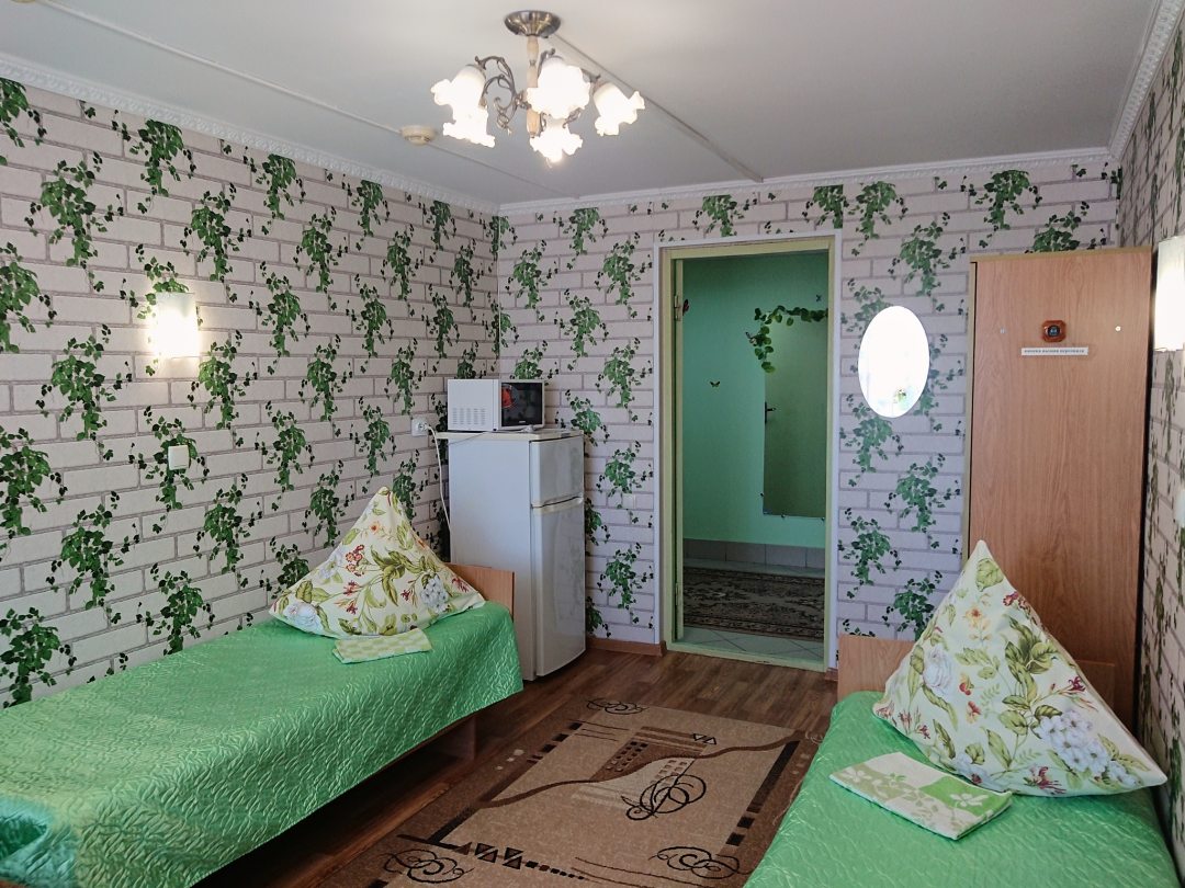 Двухместный (Двухместный номер с 2 отдельными кроватями и общей ванной комнатой) гостиницы Мелиоратор, Ярославль