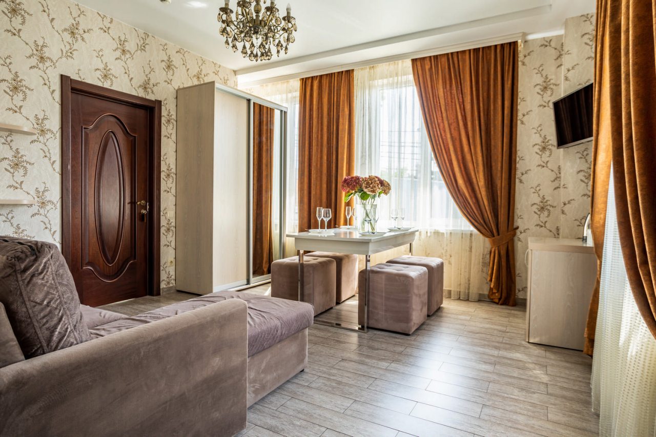 Полулюкс (Делюкс 4х местный), Мини-отель SemilyHotel