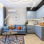 Апартаменты (Улучшенный Deluxe), Апарт-отель Raido.Moscow Big City