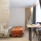 Апартаменты (Улучшенный Deluxe), Апарт-отель Raido.Moscow Big City