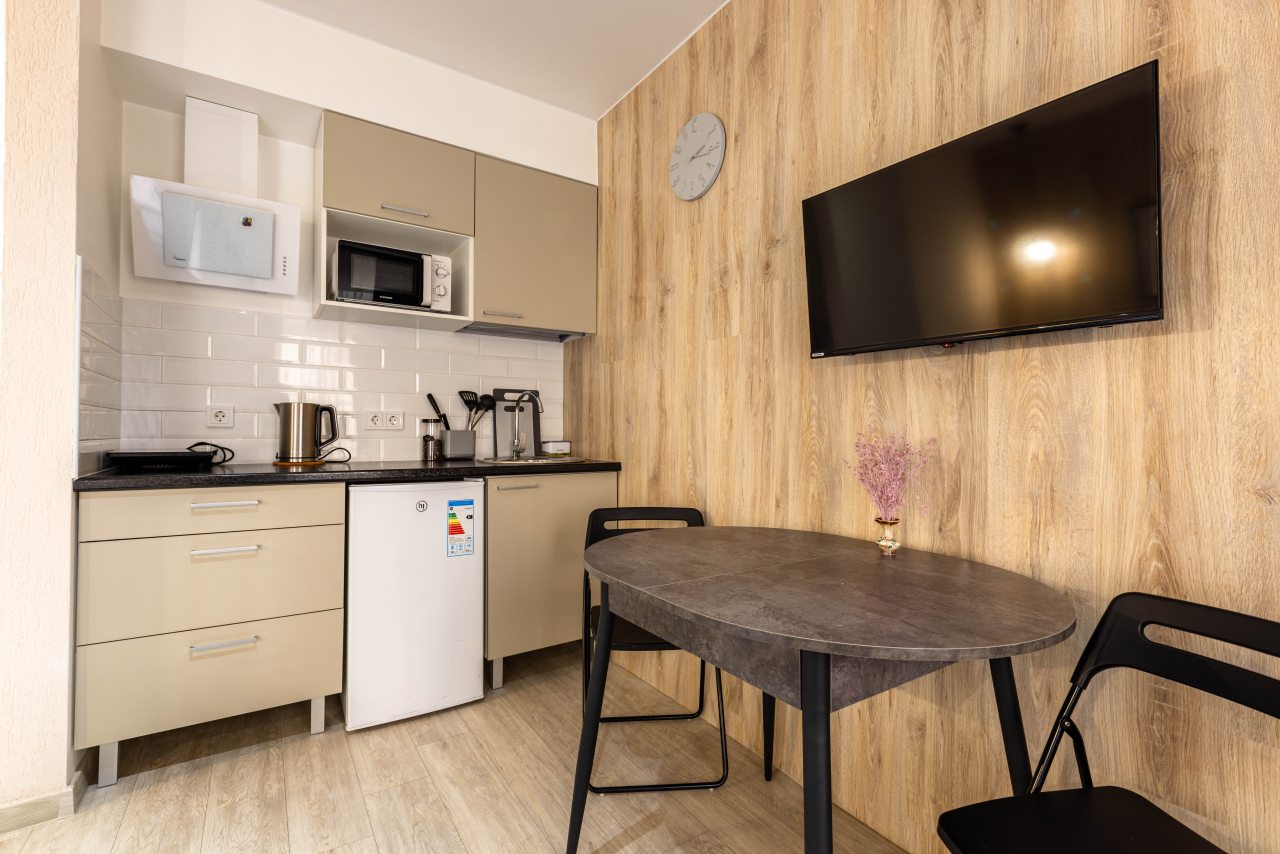 Двухместный (Студия с видом во двор), Апартаменты Floris Площадь Восстания