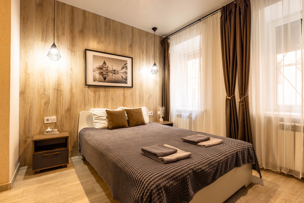 Двухместный (Студия с видом во двор), Апартаменты Floris Площадь Восстания