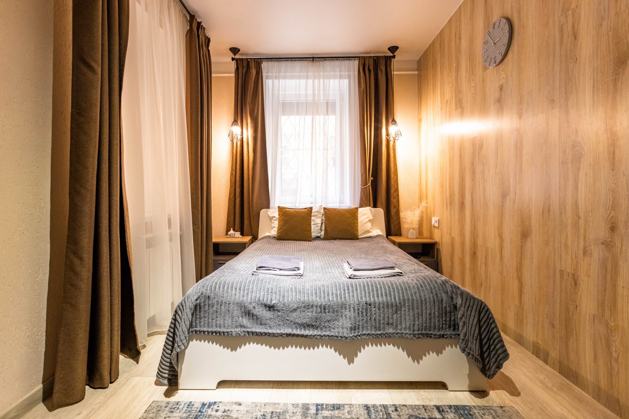 Двухместный (Студия с видом во двор), Апартаменты Floris Площадь Восстания