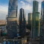 Апартаменты (Трёхкомнатный люкс 38 этаж 100 м² ЖК «Neva Towers»), Апарт-отель InPremium