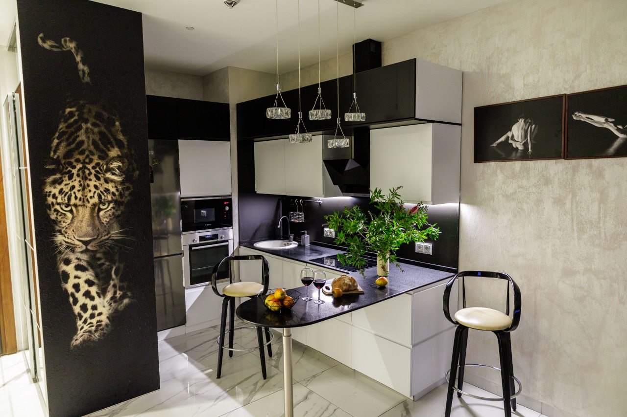 Апартаменты (Двухкомнатный люкс 47 этаж 63 м² ЖК «Neva Towers»), Апарт-отель InPremium