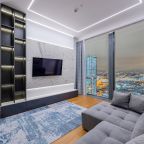 Апартаменты (Двухкомнатный Люкс 43 этаж 70 м² ЖК «Neva Towers»), Апарт-отель InPremium