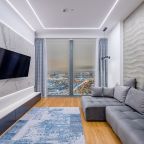 Апартаменты (Двухкомнатный Люкс 43 этаж 70 м² ЖК «Neva Towers»), Апарт-отель InPremium