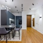 Апартаменты (Двухкомнатный Люкс 43 этаж 70 м² ЖК «Neva Towers»), Апарт-отель InPremium